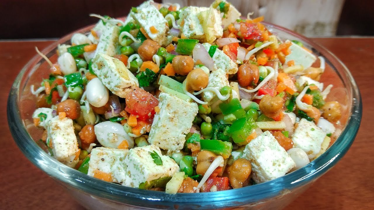 Paneer Sprout Salad FC